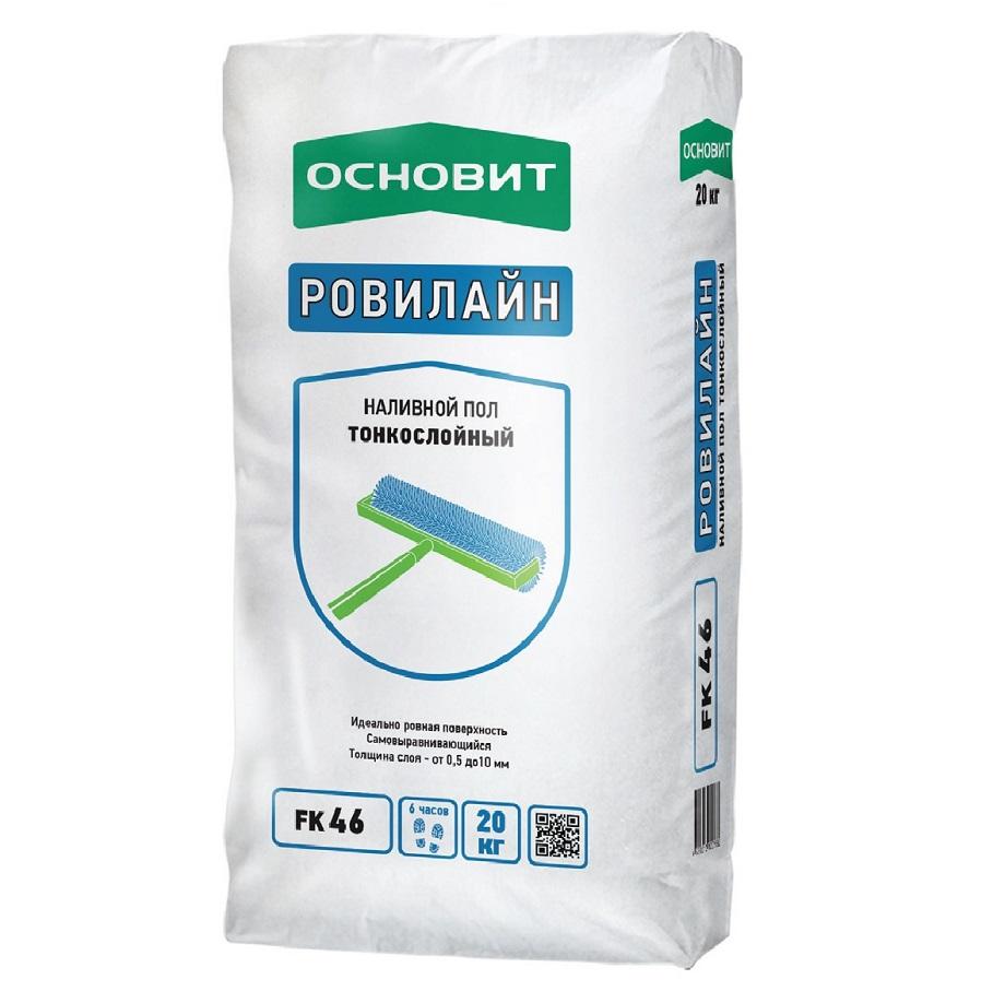 Инструкция по применению тонкослойного наливного пола Основит Ровилайн FK46 (Т-46) - фотоинструкции, картинки по применению