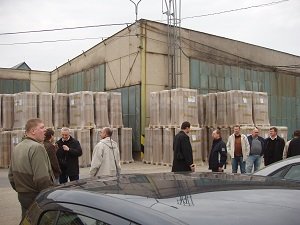 Чехия 2007, завод по производству керамических труб для дымоходов Schiedel