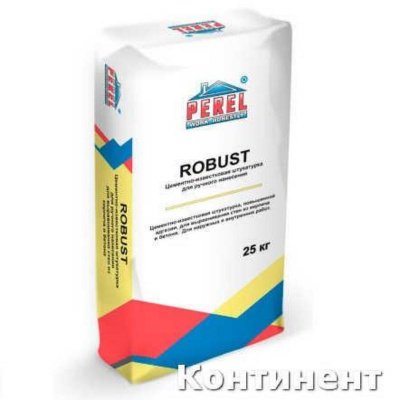 Штукатурка цементная Perel Robust 0515