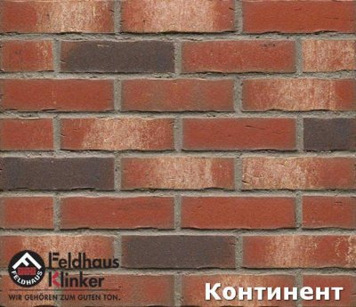 Плитка под кирпич Feldhaus Klinker Vascu Ardor Rotado, арт. R750 размер 240*52*14 мм